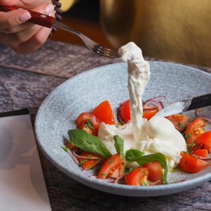 Burrata & Tomato Salad - Single Serving